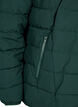 Kort pufferjack met capuchon, Groen, Packshot image number 3