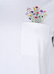 T-shirt met borstzakje, Wit, Packshot image number 2