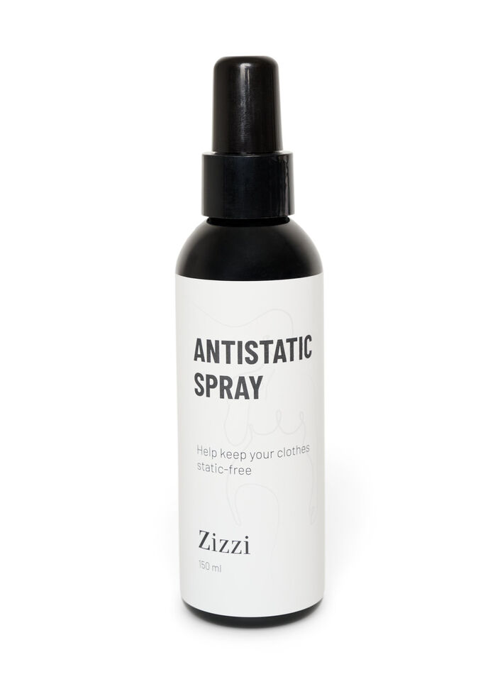 Antistatische spray voor kleding, Zwart, Packshot image number 0