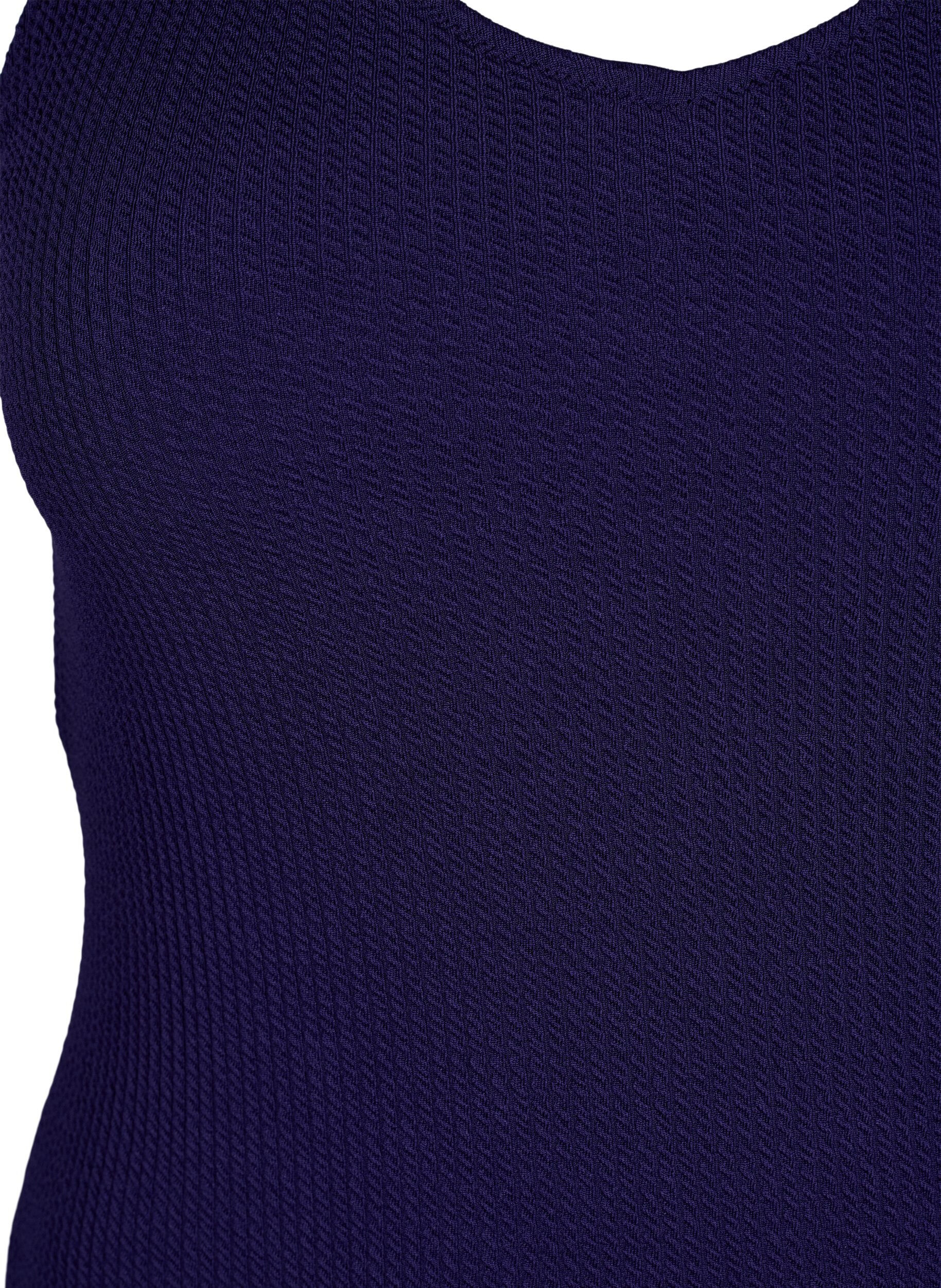 Zizzi Maillot de bain avec d&eacute;tail crois&eacute; dans le dos, Astral Aura, Packshot image number 2