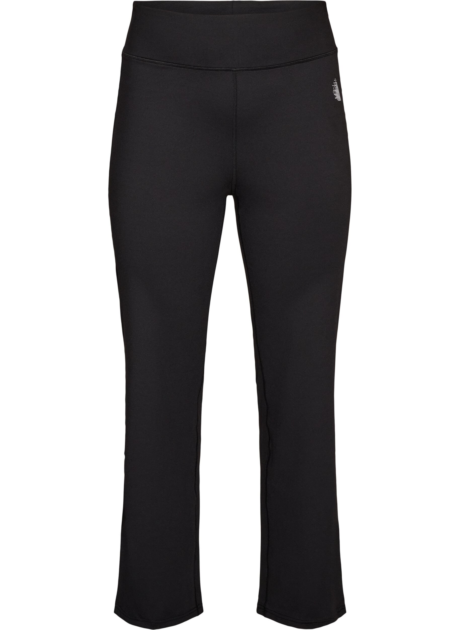 Bootcut trainingstights met hoge taille