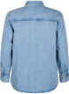 Denim shirt met borstzakken, Blauw, Packshot image number 1