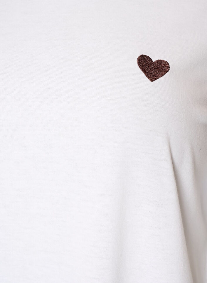 T-shirt met print, Wit, Packshot image number 2