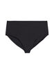 3-pack katoenen slip met normale taille, Zwart, Packshot image number 2
