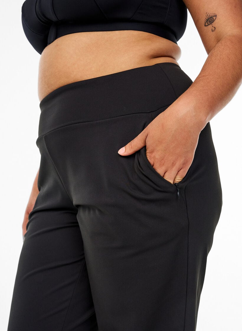 Joggers met zakken, Black, Model