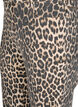 Straight-fit jeans met zebraprint, Bruin, Packshot image number 2