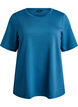 T-shirt in modalmix, Blauw, Packshot image number 0