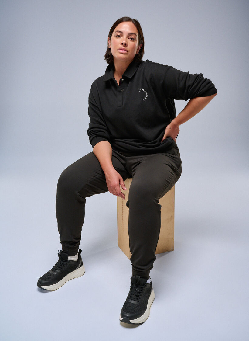 Joggers met zakken, Black, Image