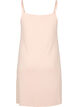 Effen onderjurk in viscose, Vanille, Packshot image number 1