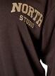 Sportief bombervest met ritssluiting en hoge kraag, Bruin, Packshot image number 2