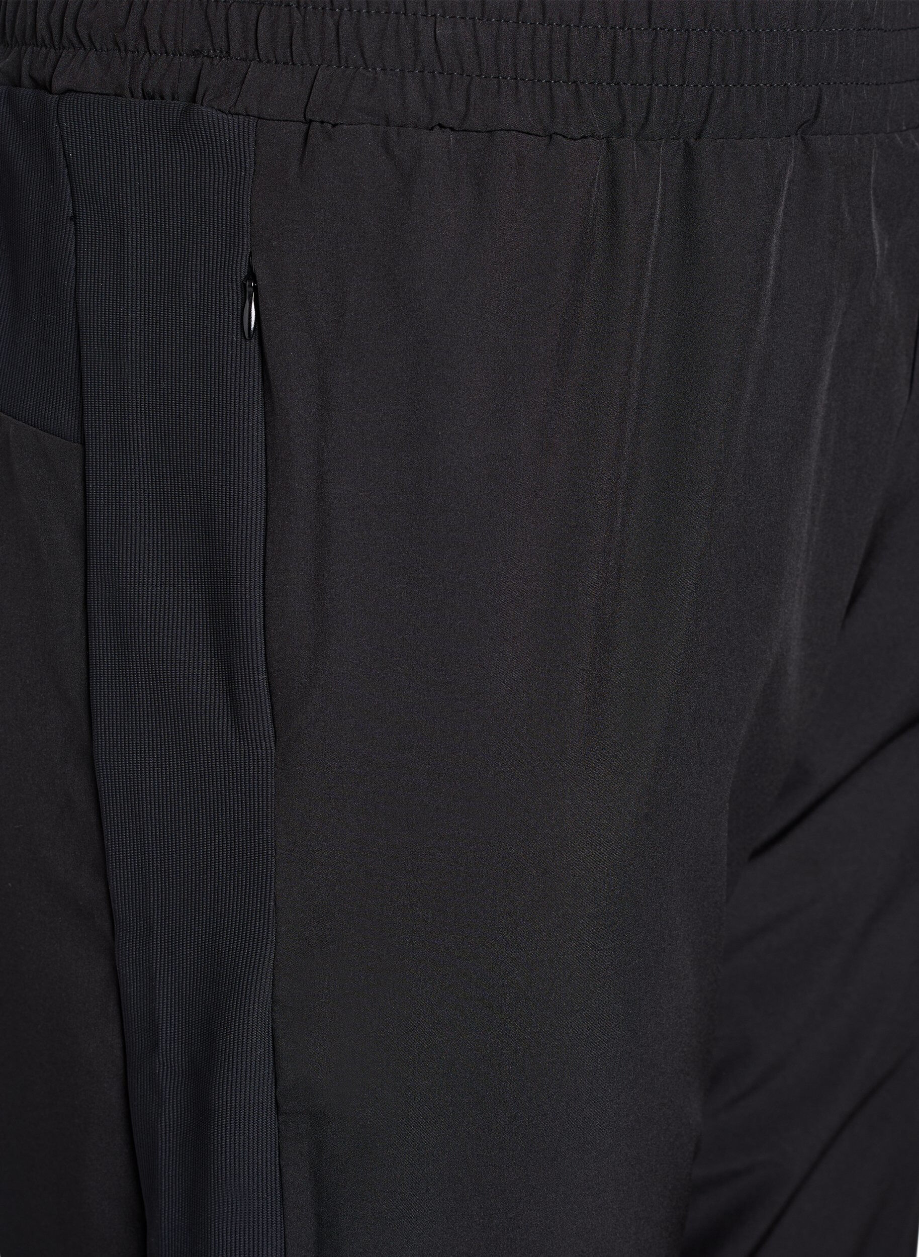 ZizziLichte trainingsbroek met zakken, Zwart, Packshot image number 2