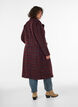 Geruite jas met zakken, Rood, Model image number 1