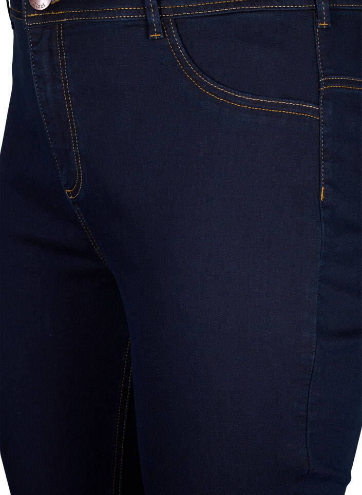 Super strakke Amy jeans met hoge taille, Blauw, Packshot image number 2