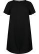 Jurk met korte mouwen, Zwart, Packshot image number 0