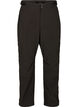 Softshell broek met verstelbaar velcro, Zwart, Packshot image number 0