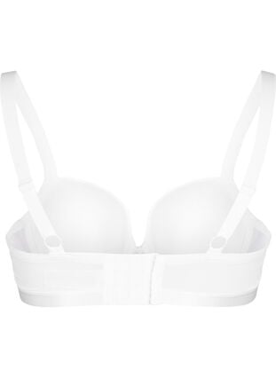 ZizziVoorgevormde bh met mesh, Wit, Packshot image number 1