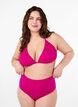 Bikinibroekjes met hoge taille, Roze, Model image number 0
