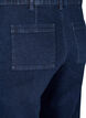 Jeans met hoge taille en wijde pijpen, Blauw, Packshot image number 3