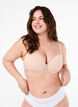 Voorgevormde bh met mesh, Beige, Model image number 0