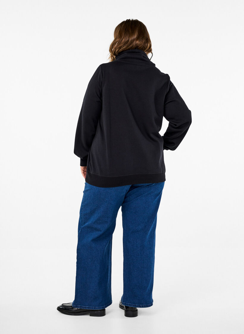 FLASH - Jeans met wijde pijpen, Blue Denim, Model