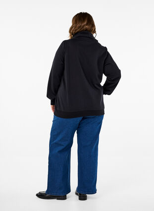ZizziFLASH - Jeans met wijde pijpen, Blue Denim, Model image number 1