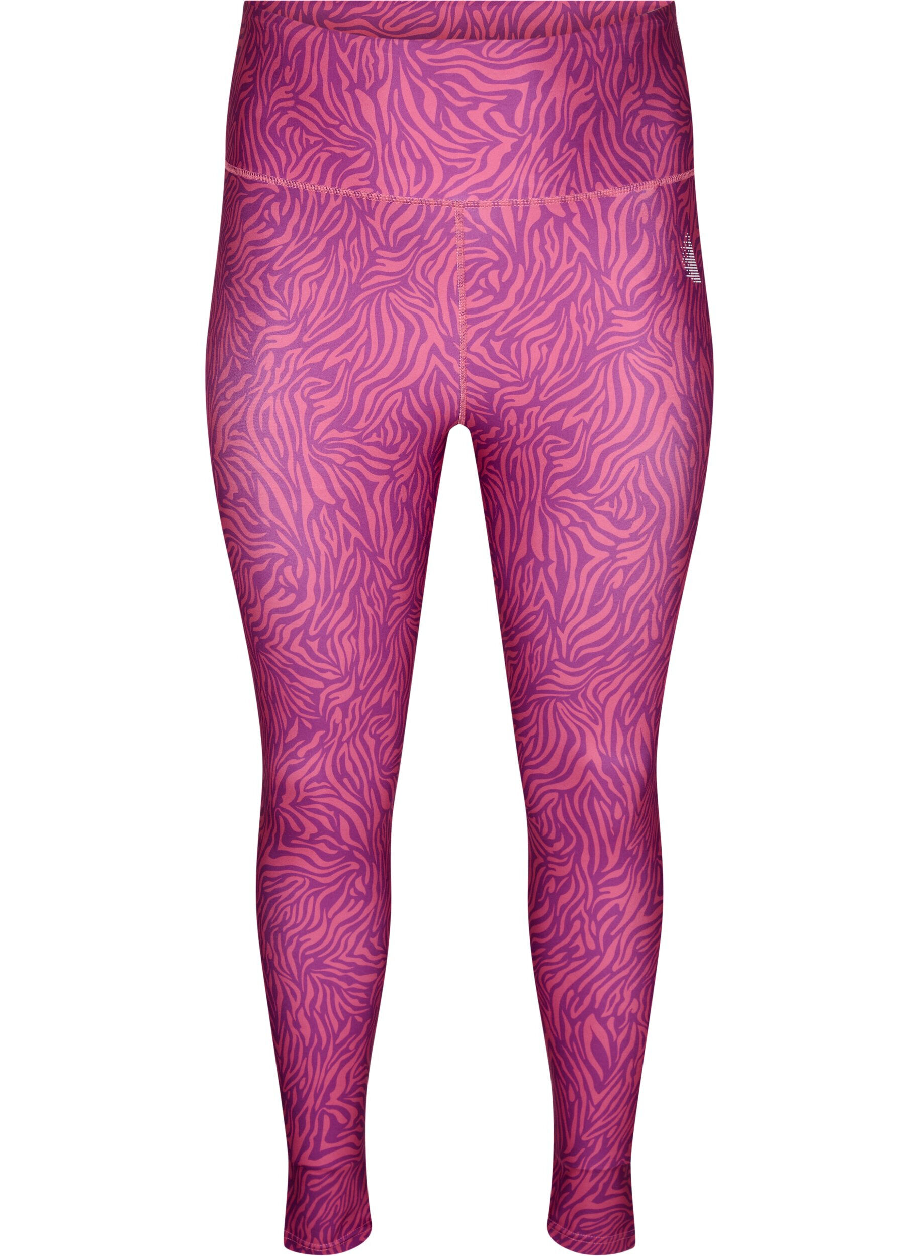 7/8 workout leggings met dierenprint