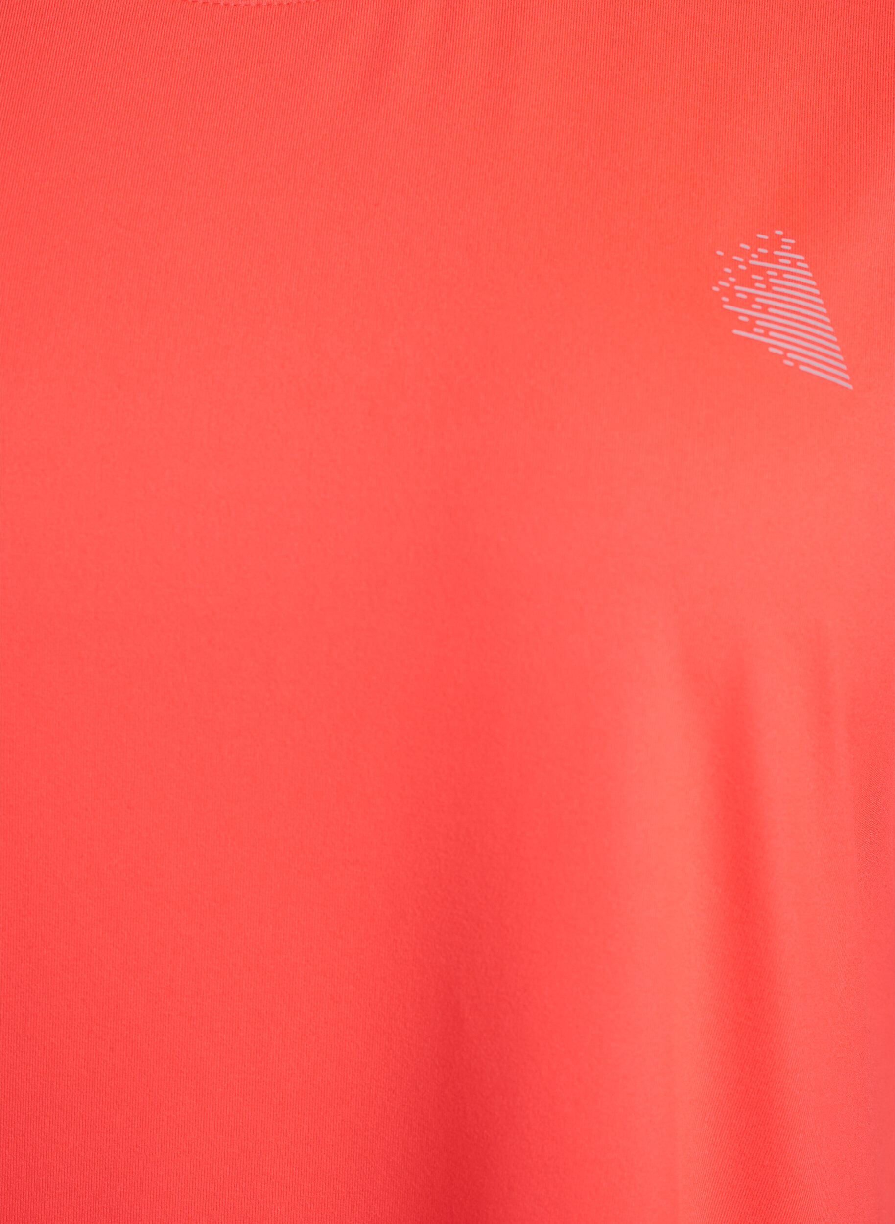 ZizziEffen gekleurd trainingsshirt, Oranje, Packshot image number 2