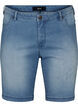Korte broek Emily, slim fit met normale taille, Blauw, Packshot image number 0