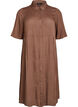 Midi shirtjurk met korte mouwen, Rain Drum, Packshot image number 0