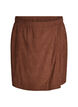 Korte rok van corduroy, Bruin, Packshot image number 0