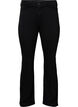 Ellen bootcut jeans met hoge taille, Zwart, Packshot image number 0