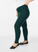 Basisleggings met extra lengte, Groen, Model image number 0