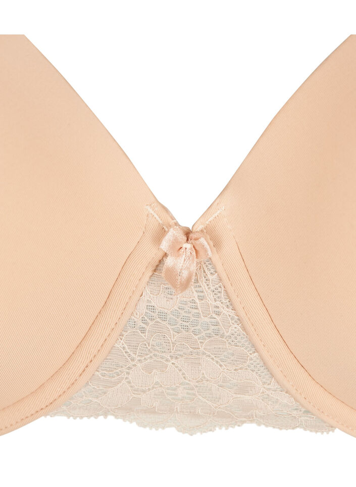 Voorgevormde beha met gaas, Beige, Packshot image number 2