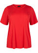 T-shirt van Tencel ™ Modal met ronde hals, Rood, Packshot image number 0
