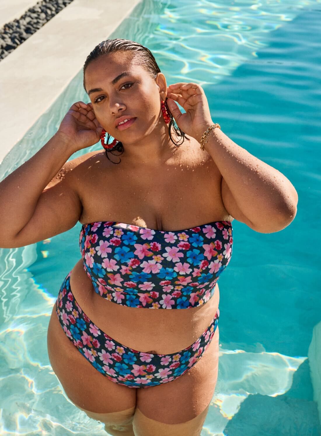 ZizziBandeau topje, , Model