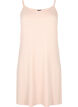 Effen onderjurk in viscose, Vanille, Packshot image number 0