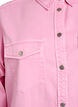 Spijkerblouse met borstzakken, Roze, Packshot image number 2