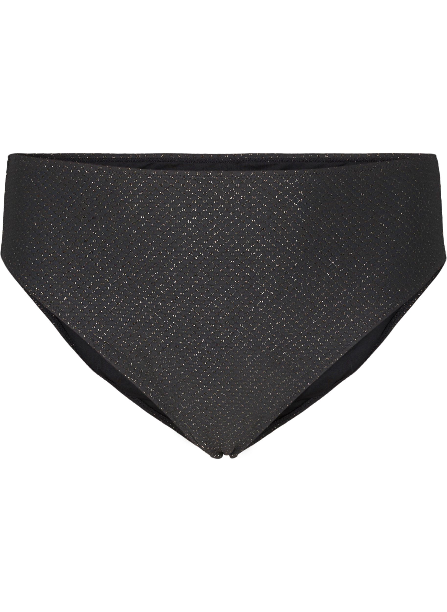 Bikinibroekje met glitter en een tai-snit