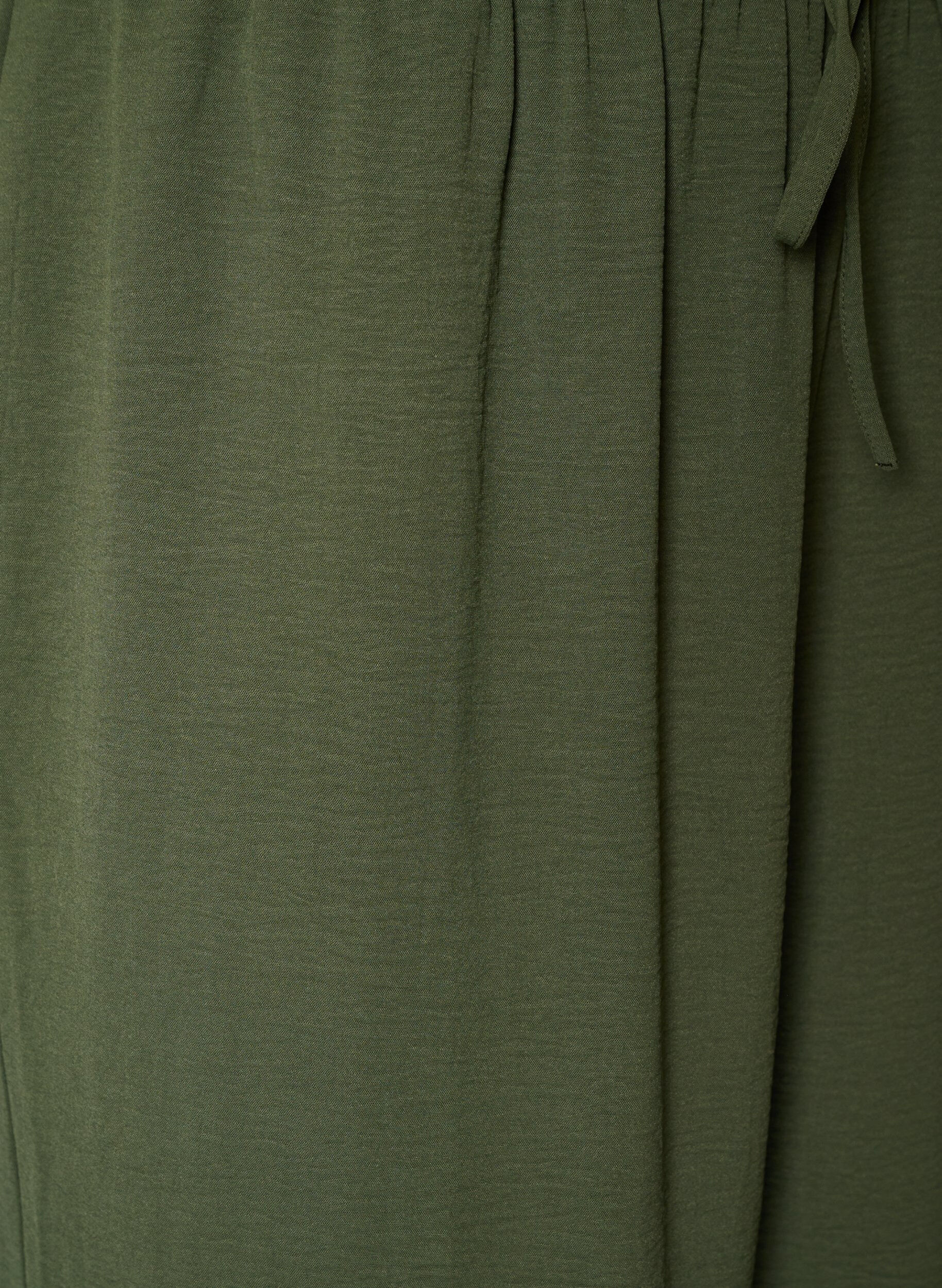 ZizziBallonbroek met hoge taille, Groen, Packshot image number 2