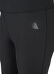 Flared Sportbroek, Zwart, Packshot image number 2