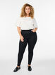 Super slim Amy jeans met hoge taille, Zwart, Model image number 0