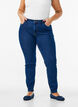 Slim-fit Emily jeans met normale taille, Blauw, Model image number 2