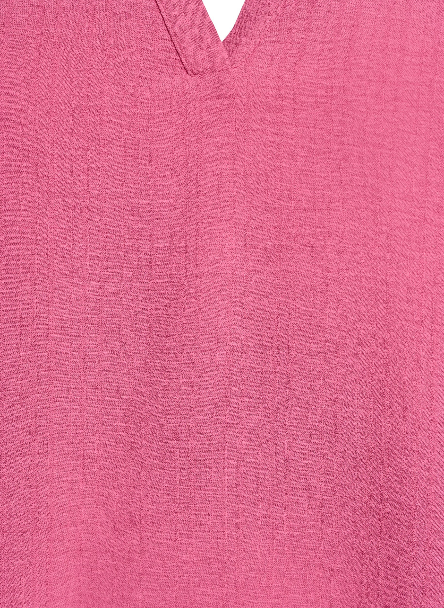 ZizziLuchtige blouse met korte mouwen, Rood, Packshot image number 2