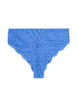 Kanten Brazilian slip met een normale taille, Blauw, Packshot image number 1