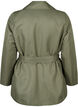 Korte trenchcoat met riem, Groen, Packshot image number 1