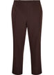 Broek met zakken en rechte pijpen, Bruin, Packshot image number 0
