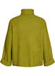 Gebreide top met col, Groen, Packshot image number 1
