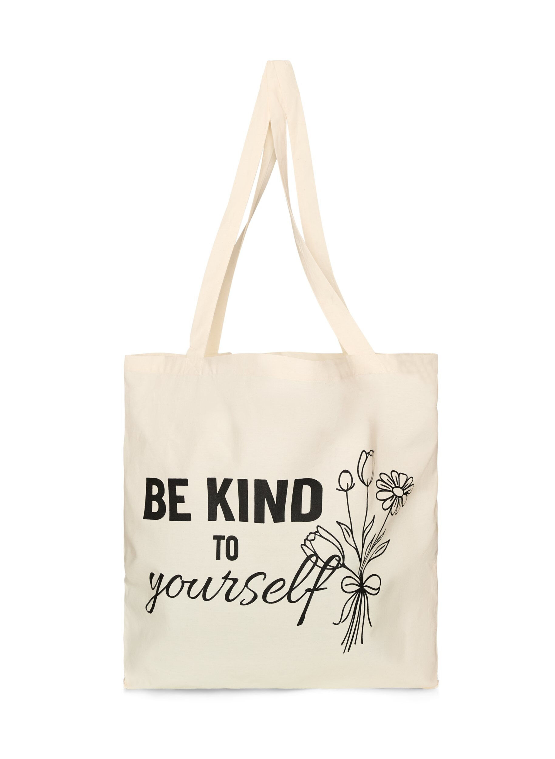 Tote bag met print