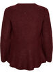 A-lijn gebreide blouse, Rood, Packshot image number 1