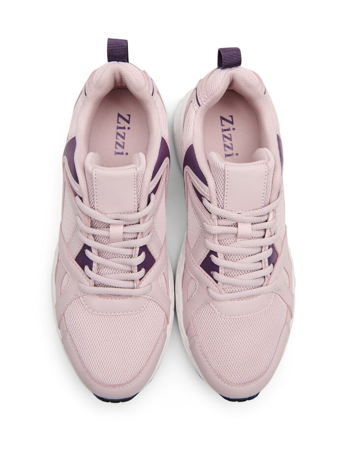 Wide fit - Sportieve sneakers, Violet Ice, Packshot